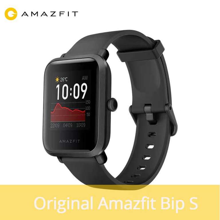 Sportowy smartwatch Xiaomi Amazfit Bip S (GPS, wodoodporny, powiadomienia z aplikacji) z wysyłką z Polski @ DHgate