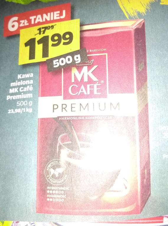 MK Cafe Premium 500g mielona w Netto od 27.07