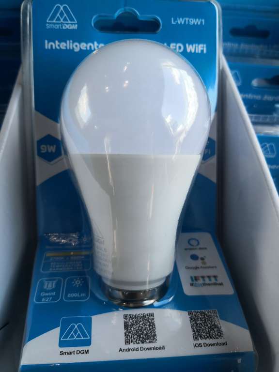 Inteligentna żarówka LED Smart L-WT9W1 biedronka