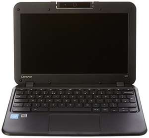 Lenovo N22 11.6-Inch HD Chromebook Laptop (Black) - (Intel Celeron N3060, 2 GB RAM, 32 GB EMMC, Chrome OS)