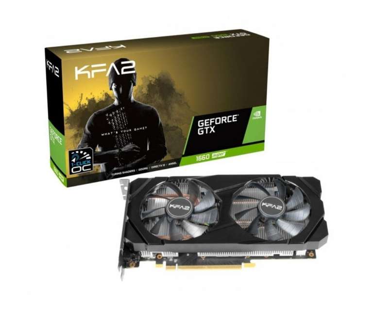 KFA2 GeForce GTX 1660 SUPER 1-Click OC 6GB GDDR6