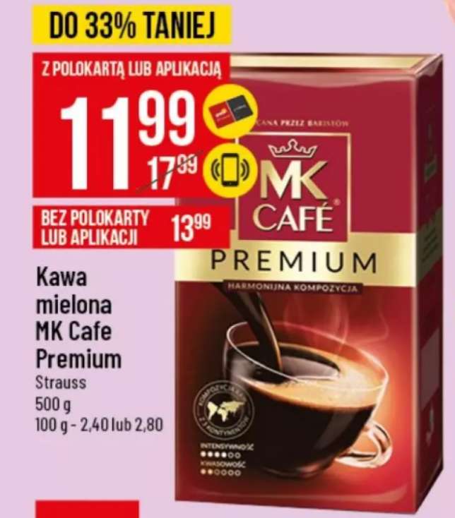 Kawa MK Cafe Premium 500g. Polo Market