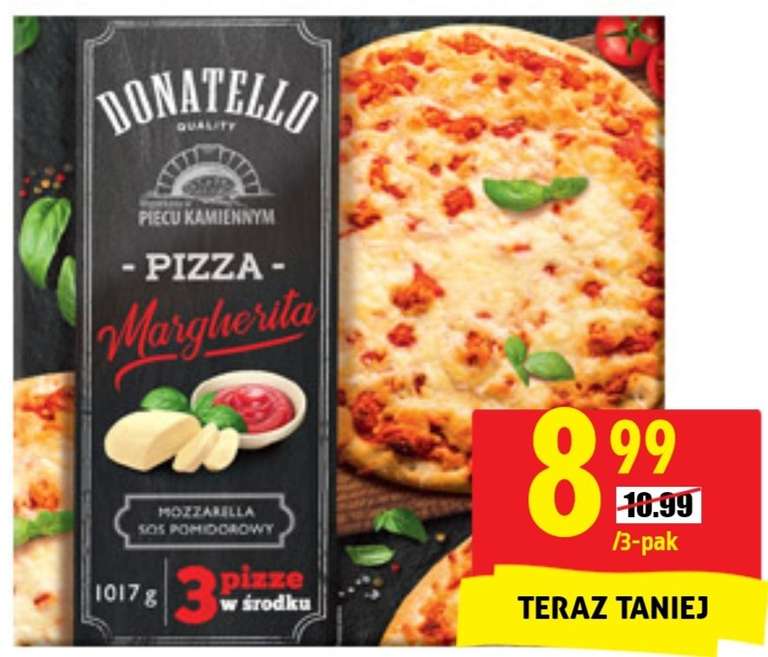 Pizza Margherita Donatello 3 szt.