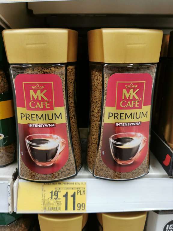 Kawa rozpuszczalna MK Caffe Premium 175g Auchan Bielany Wrocławskie