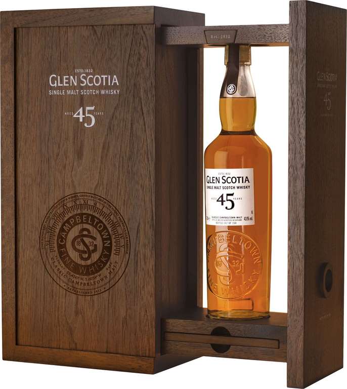 Glen Scotia 45YO, Szkocka whisky single malt, dobra berberucha