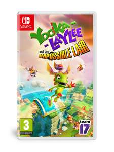 Yooka-Laylee and the Impossible Lair pudełkowa na Nintendo Switch