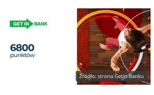 6800 punktów powitalnych w programie Mastercard Bezcenne Chwile z kartą kredytową Getin Banku