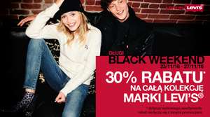Black Friday w salonach Levi’s® i na jeans24h.pl! -30% na wszystko!