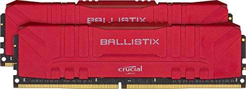 Pamięci Crucial Ballistix 32GB (2x 16GB) DDR4-3600, CL16