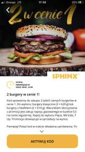SPHINX 2 burgery w cenie jednego - aplikacja Aperitif