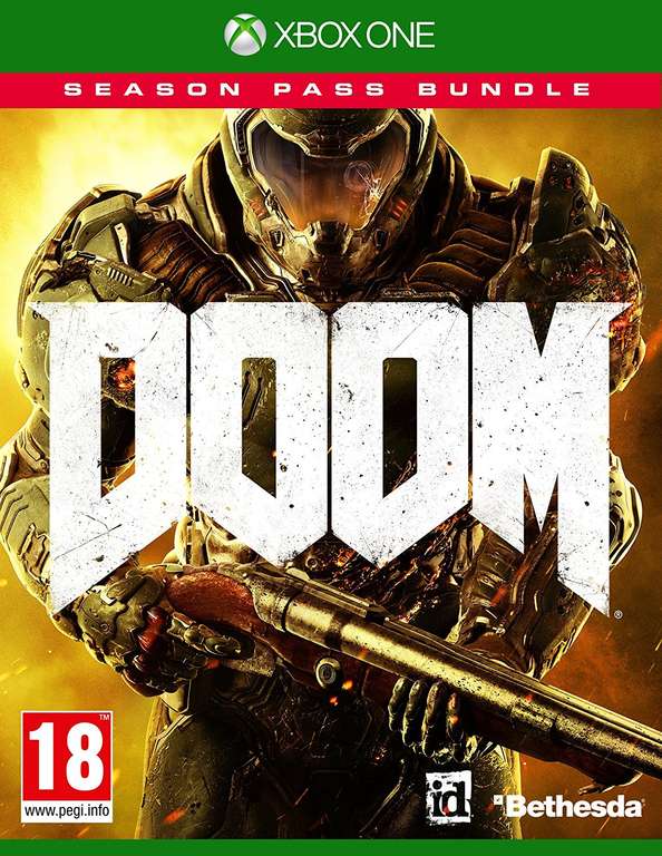 DOOM + Season Pass za 125zł z dostawą [Playstation 4/Xbox One] @ Amazon.co.uk