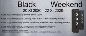 STX kolumny głośnikowe Black Weekend 10-40%