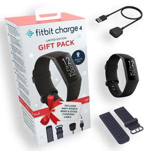 Smartband Fitbit Charge 4 w Zestawie z opaską i ładowarką