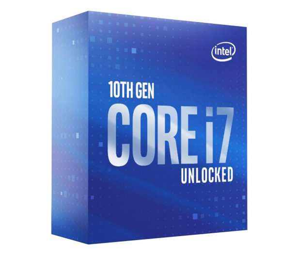 Procesor intel Core i7-10700K Box 3,8GHz 16MB