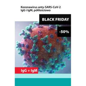 Badanie koronawirus anty-SARS-CoV-2 IgM i IgG półilościowo możesz kupic z rabatem -50% w Vitalabo
