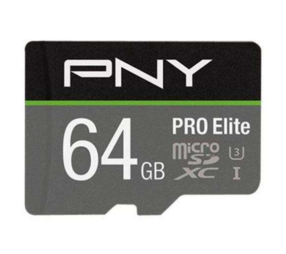 Karta pamięci PNY PRO Elite microSD 64GB 100/90 MB/s U3 V30 A1, darmowy odbiór @ RTV Euro AGD