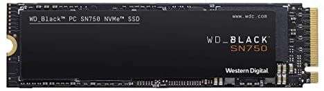 WD BLACK 1 TB SN750 NVMe SSD 126,19 €