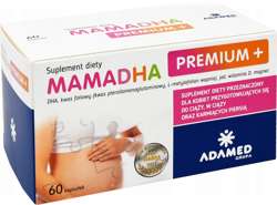 Mamadha premium+ witaminy dla kobiet w ciąży tylko dzisiaj wysyłka 2.99