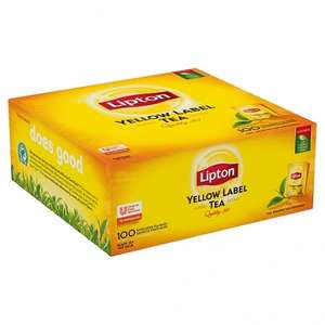 Herbata Lipton 100 torebek w kopertach (BŁĄD?)