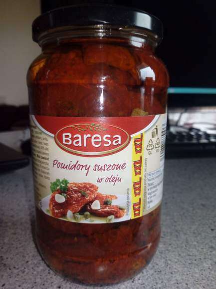 Pomidory suszone Baresa 535g/270g Lidl