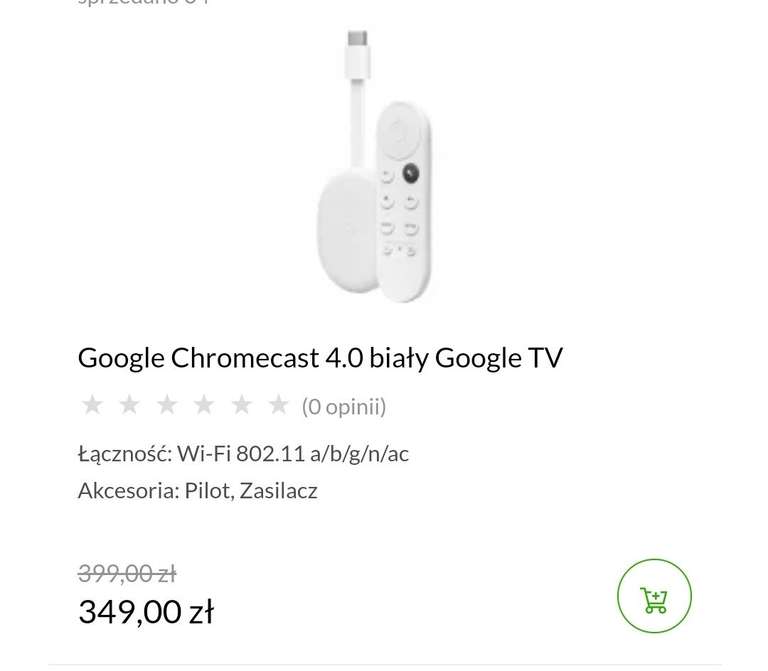 Google Chromecast 4.0 Google TV
