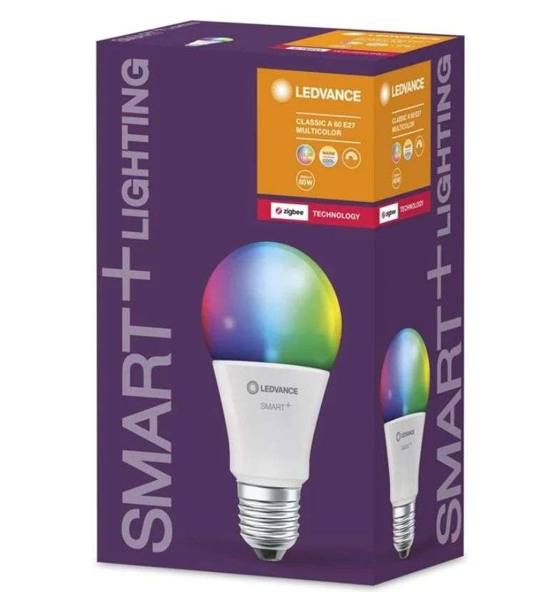 Osram/LEDVANCE SMART+ 60W/RGBW 806lm E27 ZigBee (działa z Philips HUE)