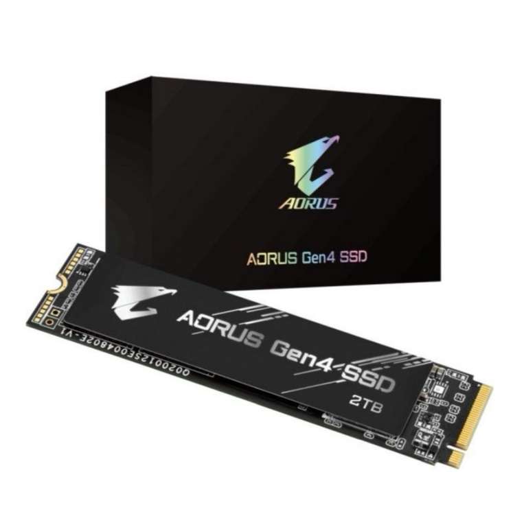 Dysk SSD Gigabyte Aorus Gen4 2TB M.2 2280 PCI-E x4 Gen4 NVMe (GP-AG42TB) 5000/4400 MB/s