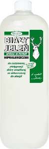 Biały Jeleń Mydło hipoalergiczne do skóry wrażliwej, w płynie, 1000ml (wersja Kozie Mleko 1L w cenie 7,22zł)