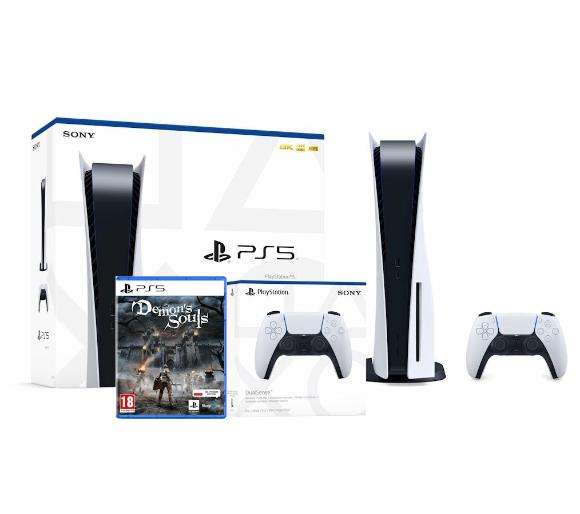 Sony PlayStation 5 + Demon's Souls Remake + dodatkowy pad