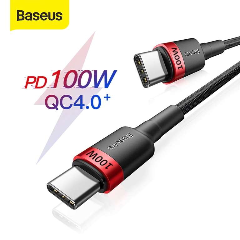 Kabel Baseus USB C <> USB B100W Aliexpres, $2.74