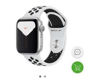 Apple Watch 5 Nike 44/Silver/Black Sport LTE