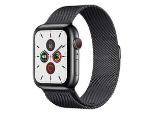 Smartwatch Apple Watch 5 44/Space Grey Steel/Black Loop LTE