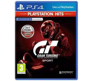 Gran Turismo Sport 34,99 zł/ Shadow of the Colossus 49 zł/Tom Clancy's Ghost Recon Breakpoint 49 zł - PlayStation Hits PS4 / PS5