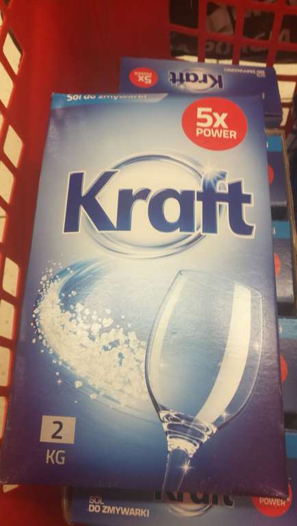 Sól do zmywarek Kraft 2kg, Nabłyszczasz 1L Biedronka