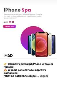 Bezpłatna weryfikacja iPhone w IMad