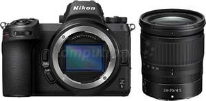 Aparat Nikon Z6 Body (pełna klatka, bezlusterkowiec, 24.5MP, filmy 4K) + obiektyw Nikkor 24-70mm f4 @ Komputronik