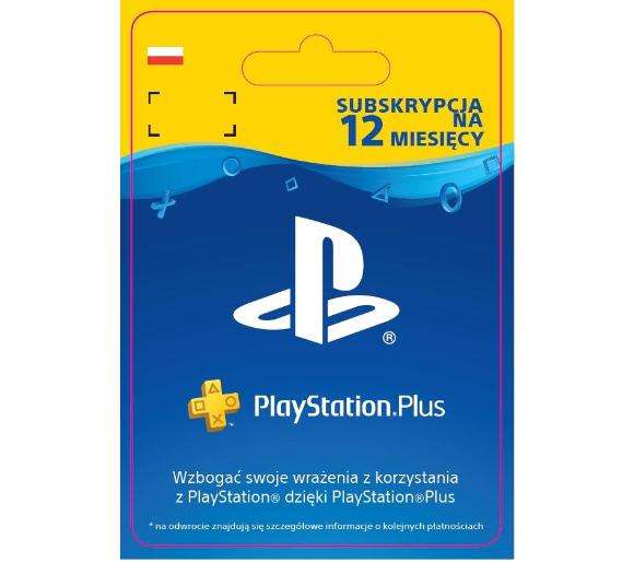 Playstation Plus na 365 dni za 119 zł w Euro RTV AGD PS4 PS5