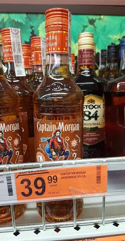 Capitan Morgan Gingerbread 0.5l #biedronka