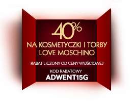 40% rabatu na wybrane produkty Love Moschino @ Riccardo