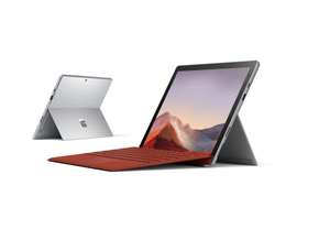 MICROSOFT Surface Pro 7 i5-1035G4/8GB/128GB SSD/INT/Win10H + klawiatura Type Cover Czerwony FFP-00113
