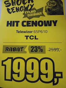 Telewizor TCL 65P610