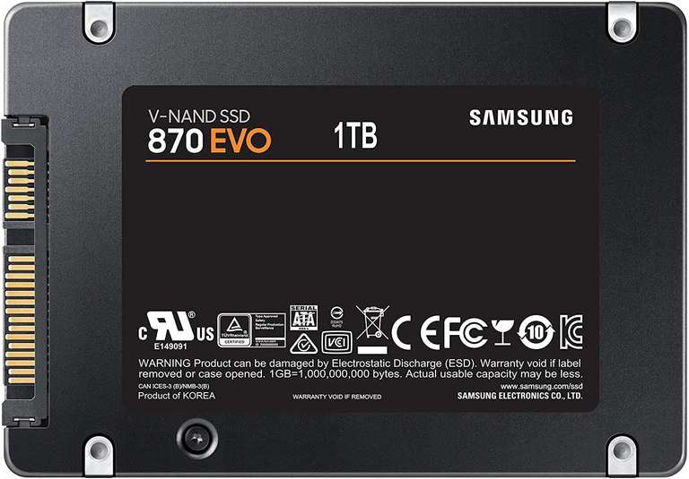 Dysk SSD Samsung 870 EVO 1TB (możliwe 335 zł - opis)