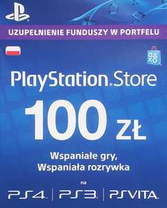 Doładowanie Playstation Store o wartości 100zł za 83,90zł !!! @ Inexus