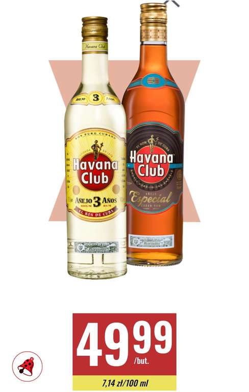 Rum Havana Club Especial i 3YO, 700ml. Biedronka