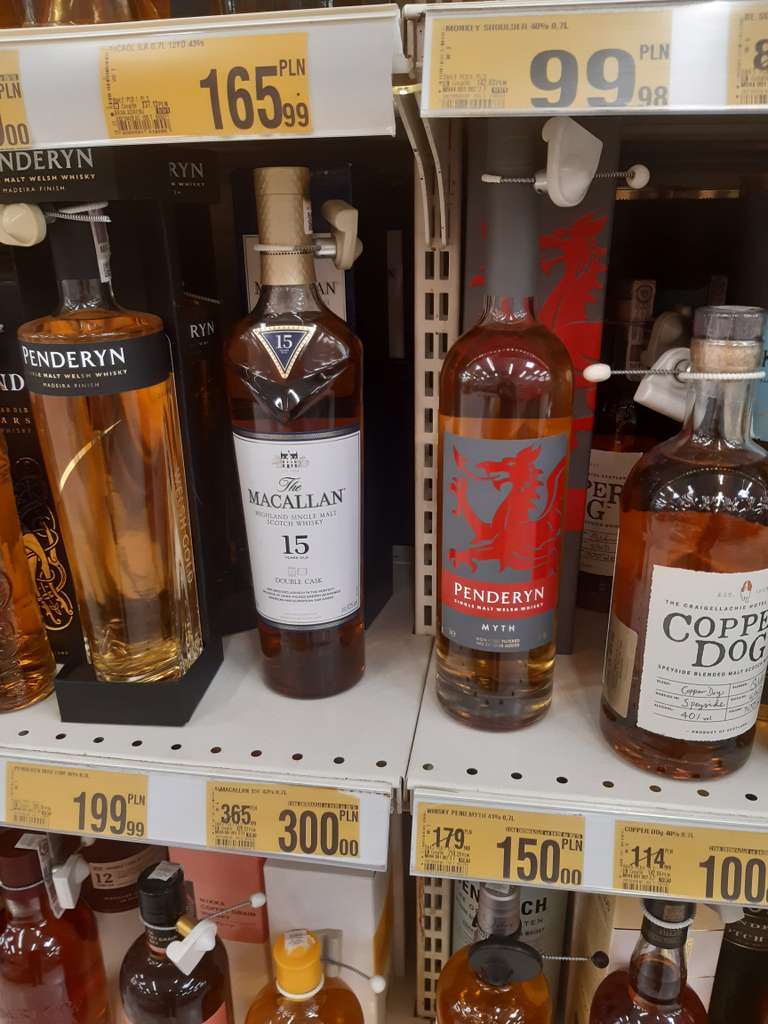 Macallan 15 Double Cask Whisky 0.7 Auchan Radom M1