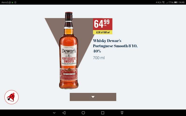 Whisky, Whiskey, Bourbon... Dewar’s Portuguese Smooth 8 YO w Biedronce