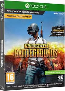 PlayerUnknown's Battlegrounds Gra XBOX ONE (Kompatybilna z Xbox Series X)