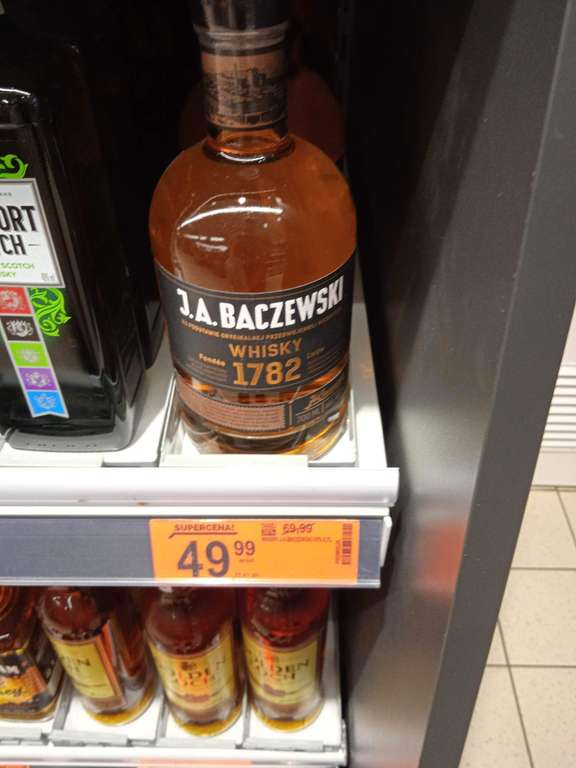 Whisky J.A. Baczewki 0.7L Biedronka