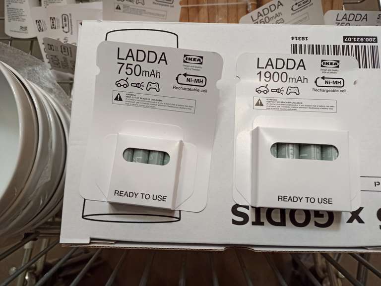Akumulatory LADDA z IKEA Katowice