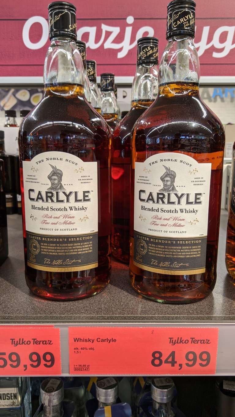 Carlyle Blended Scotch Whisky 1,5L Aldi